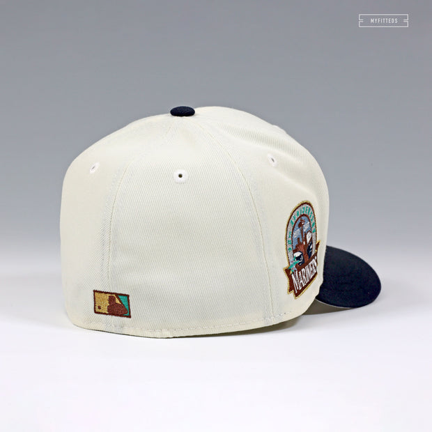 SEATTLE MARINERS 30TH ANNIVERSARY SEATTLE STARBUCKS INSPIRED NEW ERA FITTED CAP