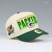 GREEN BAY PACKERS NFL KICKOFF '97 OFF WHITE NEW ERA FITTED CAP