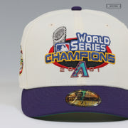 ARIZONA DIAMONDBACKS 2001 WORLD SERIES CHAMPIONS HOT MARKET NEW ERA FITTED CAP