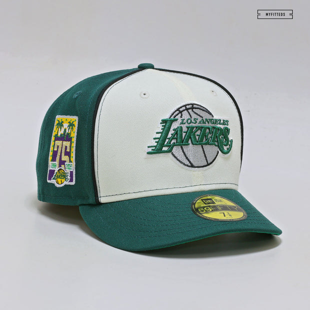 LOS ANGELES LAKERS 75TH ANNIVERSARY NEW ERA FITTED CAP – SHIPPING DEPT