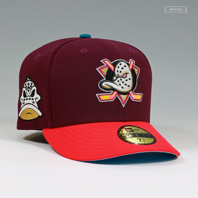 ANAHEIM DUCKS "DUCK WILD" WILDWING ACG INSPIRED NEW ERA FITTED CAP