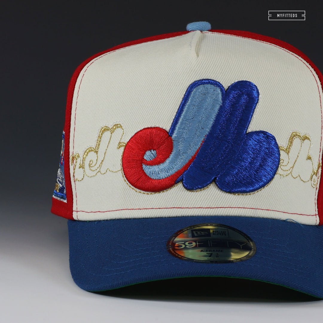 7 1/8 MyFitteds Exclusive Montreal Expos Olympic Stadium shops Two Tone