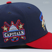 WASHINGTON CAPITALS SCREAMING EAGLE TRACE OVECHKIN NHL GOALS LEADER NEW ERA CAP