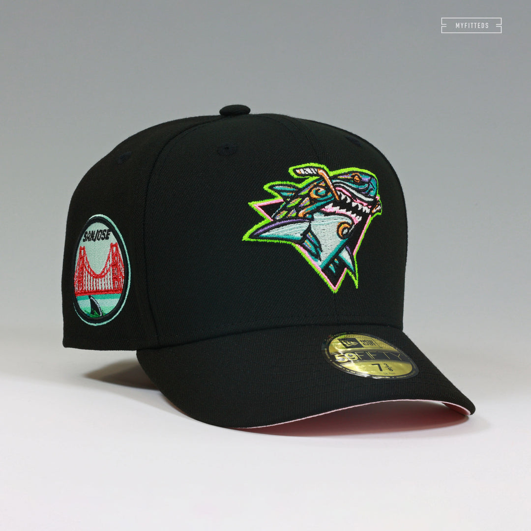 SAN JOSE SHARKS LOS TIBURONES ARTISTS SERIES NEW ERA FITTED CAP MYFITTEDS