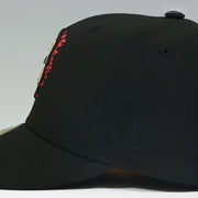 FRIDAY THE 13TH™ JASON VOORHEES BLOODY MASK JET BLACK NEW ERA FITTED CAP