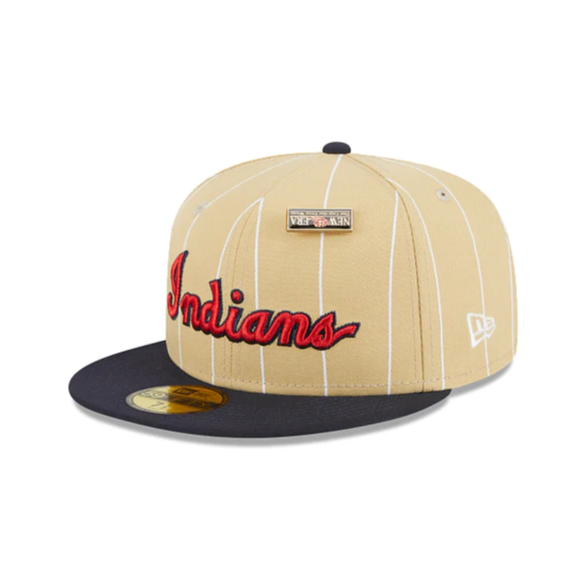 Cleveland Indians New Era 2019 MLB All-Star Game Patch Undervisor 59FIFTY Fitted  Hat - White