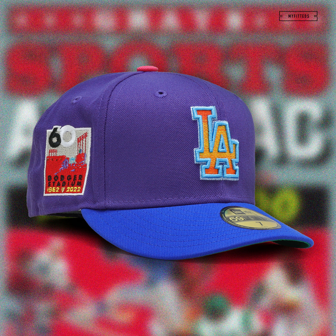 Los Angeles Dodgers New Era Fitted Strawberry Milkshake 7 shops 3/8