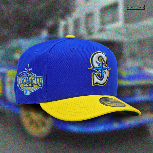 SEATTLE MARINERS 2001 ALL-STAR GAME FRONT NEW ERA HAT