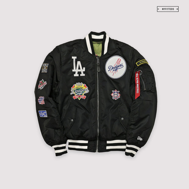 _ _ _Los Angeles Dodgers Bomber Jacket - BTF Store